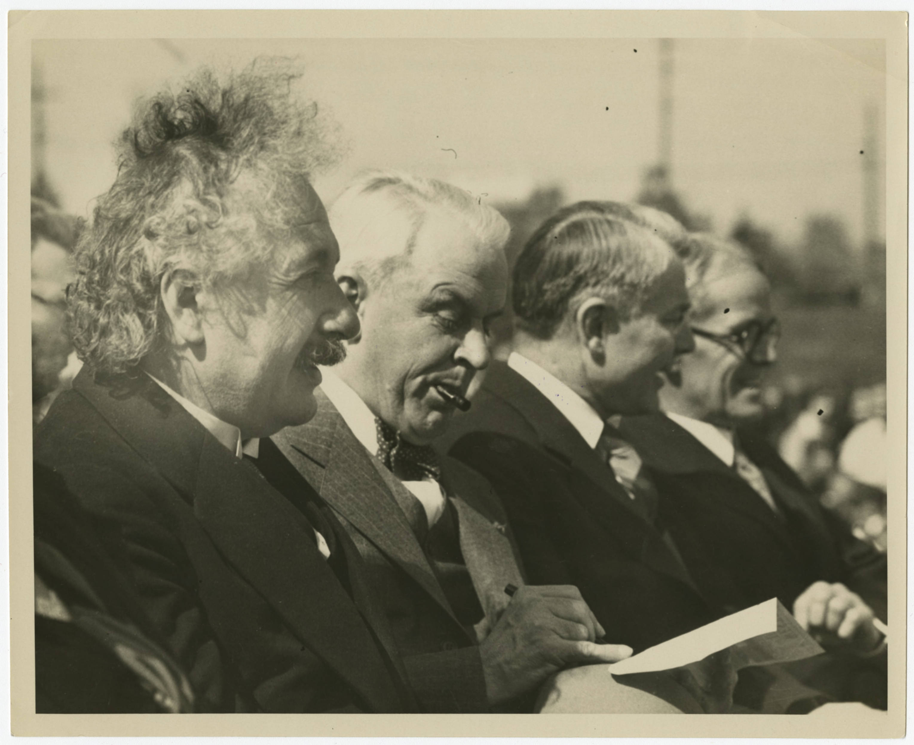 Albert Einstein in Pasadena, California