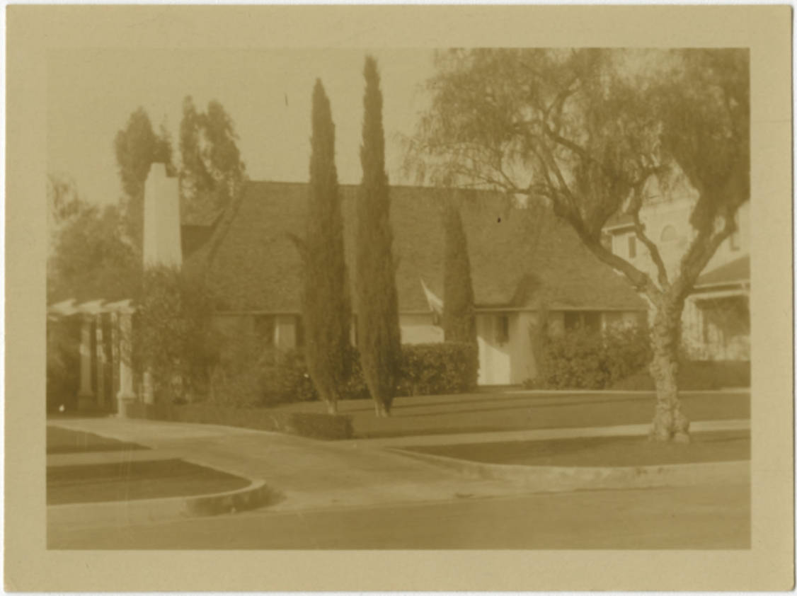 House in California where Albert Einstein lived